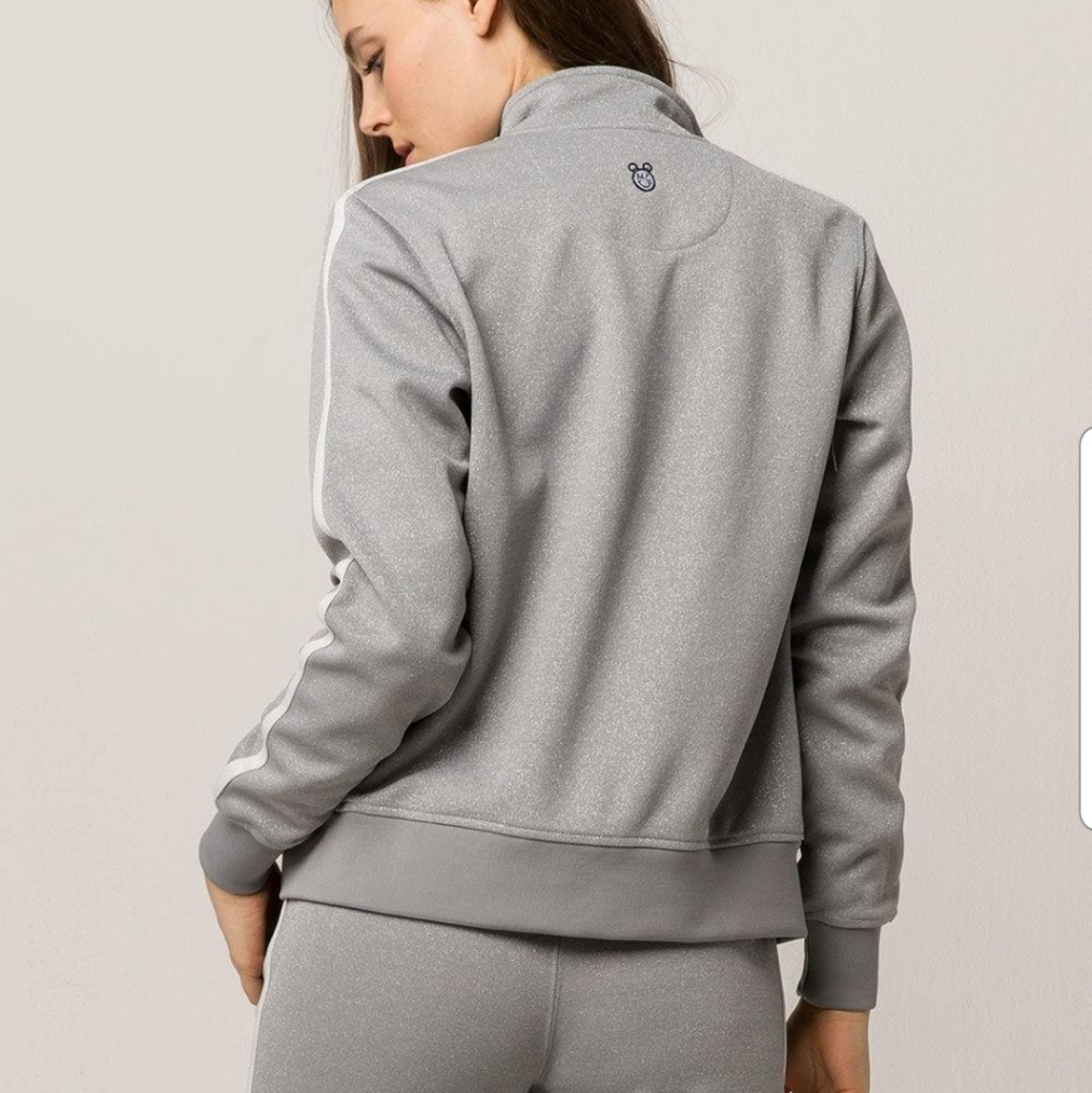 CONVERSE X MILEY CYRUS FULL ZIP JACKET GLITTER  S - Picture 2 of 8